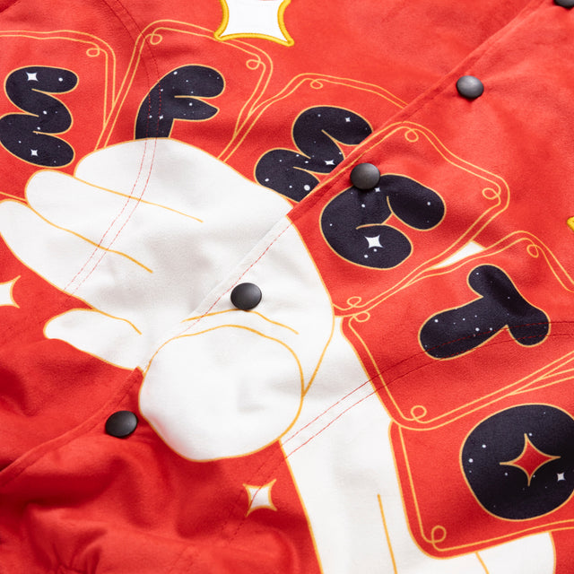 JACKET REVERSIBLE MAGO CORAZON ROJO