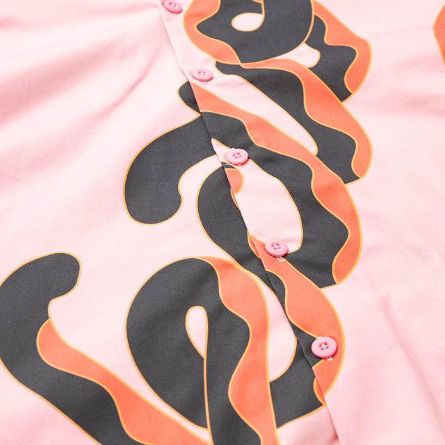 CAMISA EFECTO SNAKES ROSA